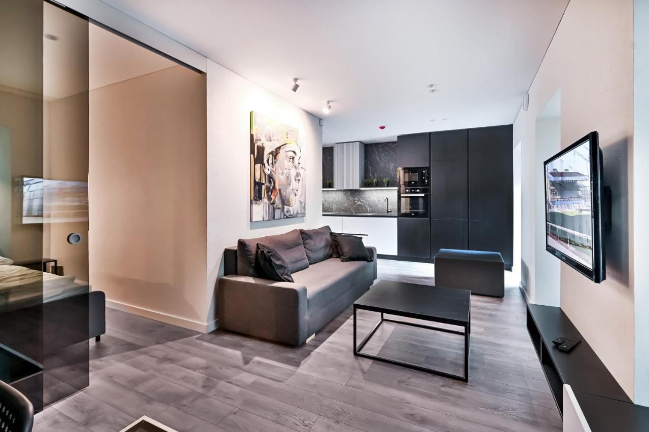 Appartamento Jacuzzi Cinema loft Kaunas Esterno foto