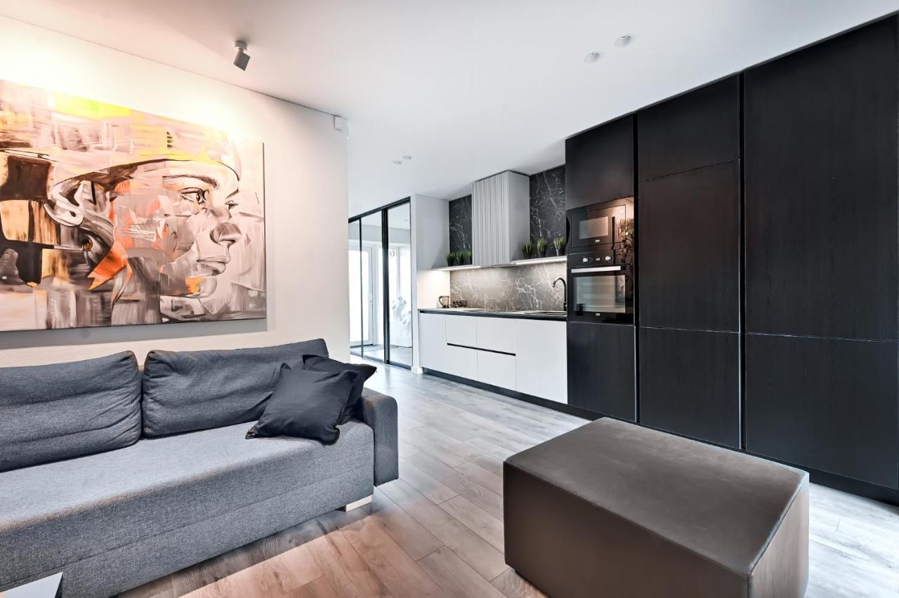 Appartamento Jacuzzi Cinema loft Kaunas Esterno foto